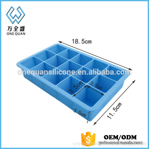 Wholesale Promotional Fda Silicone Blue Tetris Wholesale Ice Cube Tray